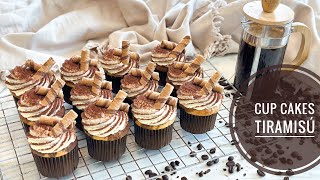 CUP CAKES DE TIRAMISÚ