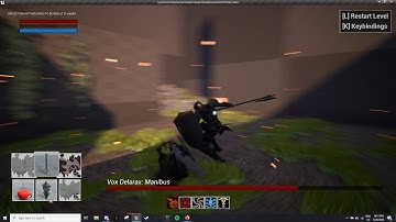 unreal engine 4 dark souls like boss fight