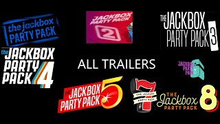 All Jackbox Party Pack trailers (updated for pack 8)