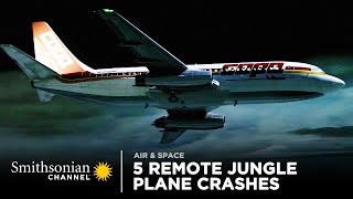 5 Remote Jungle Plane Crashes  Air Disasters | Smithsonian Channel