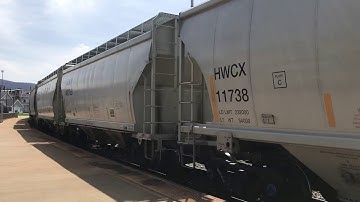 NS 61F Chase Over The SWP Railroad