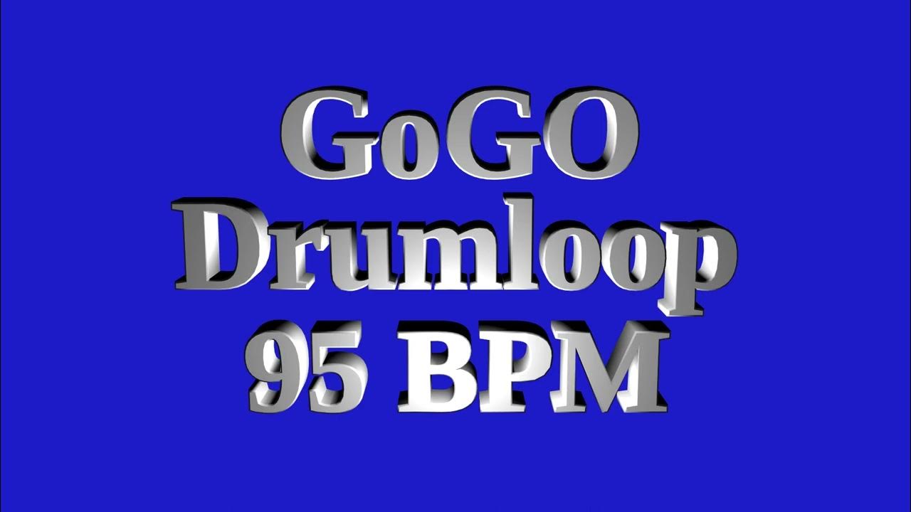 GoGo Drum Loop 95 BPM YouTube