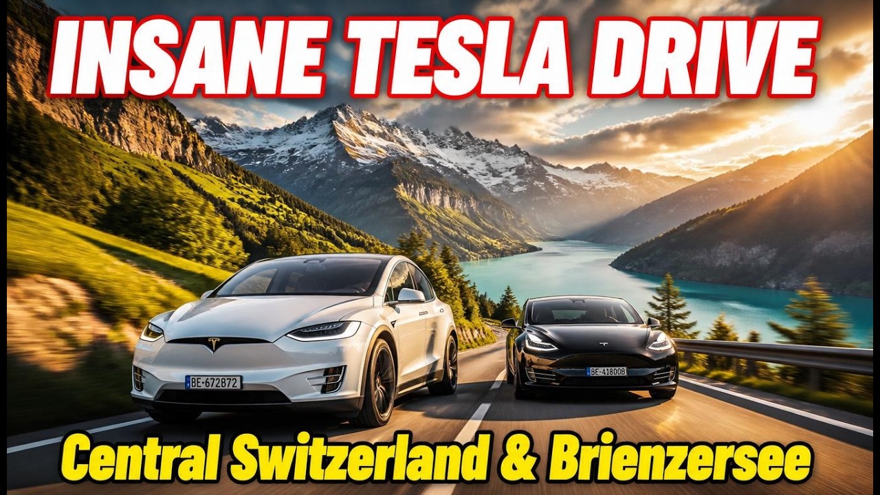 Alps road trip to Lake Brienz