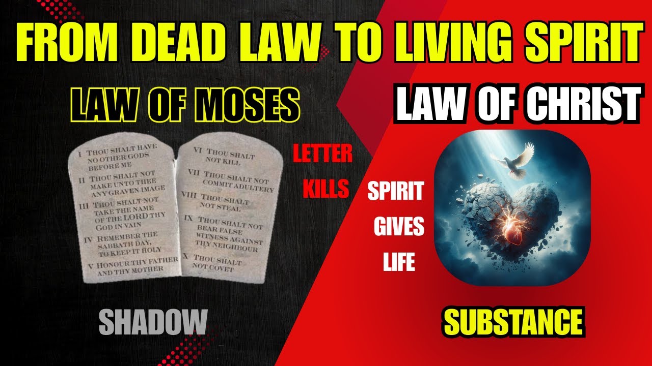 The Law of Moses vs The Law of Christ: How Jesus Magnifies & Fulfills ...