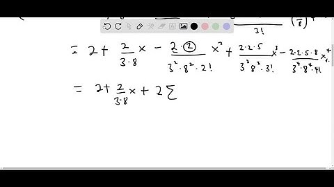 Use the binomial series to expand the function as a power serics. State the radius of convergence. …