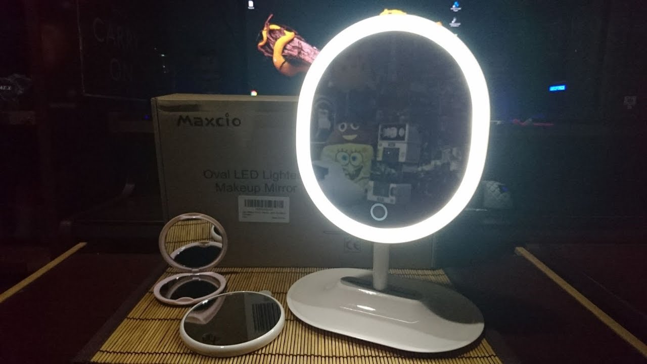 Review: Maxcio Espejo de Maquillaje Táctil Luz LED ...