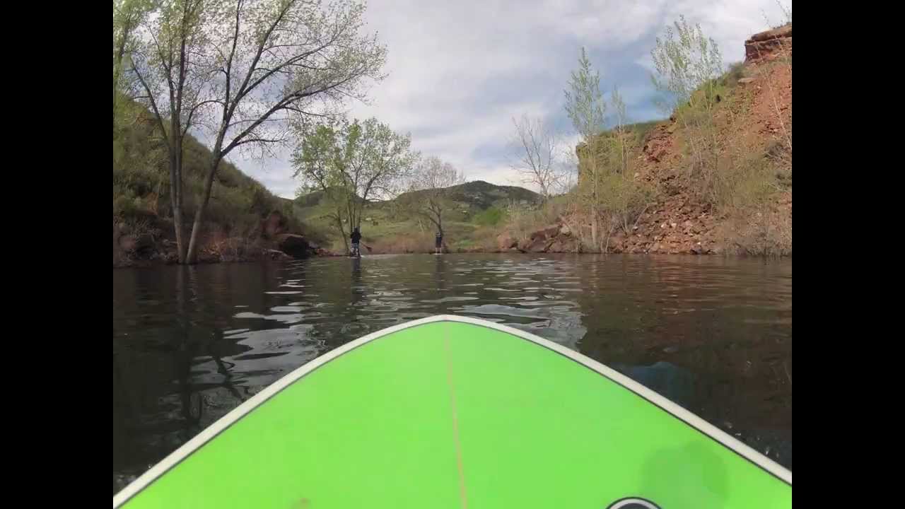 Paddle Boarding Fort Collins Horsetooth Reservoir YouTube