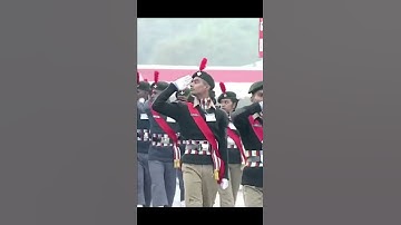 NCC Parade⚔️🇮🇳Full Flat Foot March in Cariappa Delhi #ncc #youtube #youtubeshorts #shorts