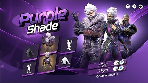 Ob51 100% Purple Shade Bundle Return 😮 | Elite Pass 3.0 Return Event Free Fire | Free Fire New Event