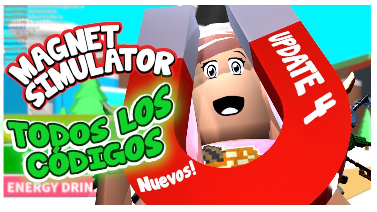 Magnet Simulator Todos Los Codigos Simulador De Imanes De Roblox Update 4 Nueva Actualizacion Youtube - codigos magnet simulator roblox en espa u00f1ol youtube roblox