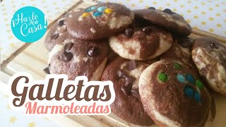 Galletas Marmoleadas SIN HUEVO fáciles, rápidas y económicas