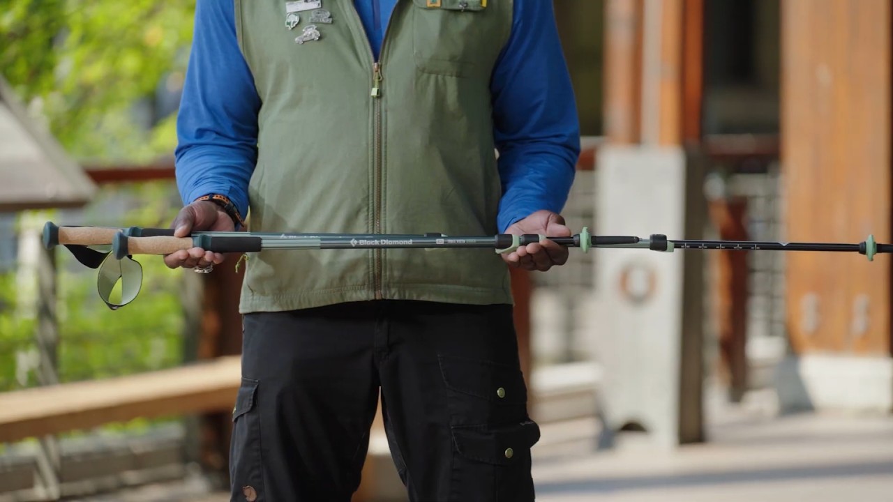 Preview of Black Diamond Trail Vista Shock Trekking Poles - Pair Video