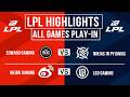 LPL Highlights ALL GAMES Day 2 | LPL 2026 Split 2 Play-In