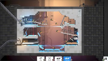 Bridge Constructor Portal level 47