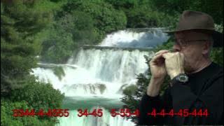 nº147 Rivers of Babylon ( Boney M ) tabl. armonica C   Chords Guitar Mundharmonika