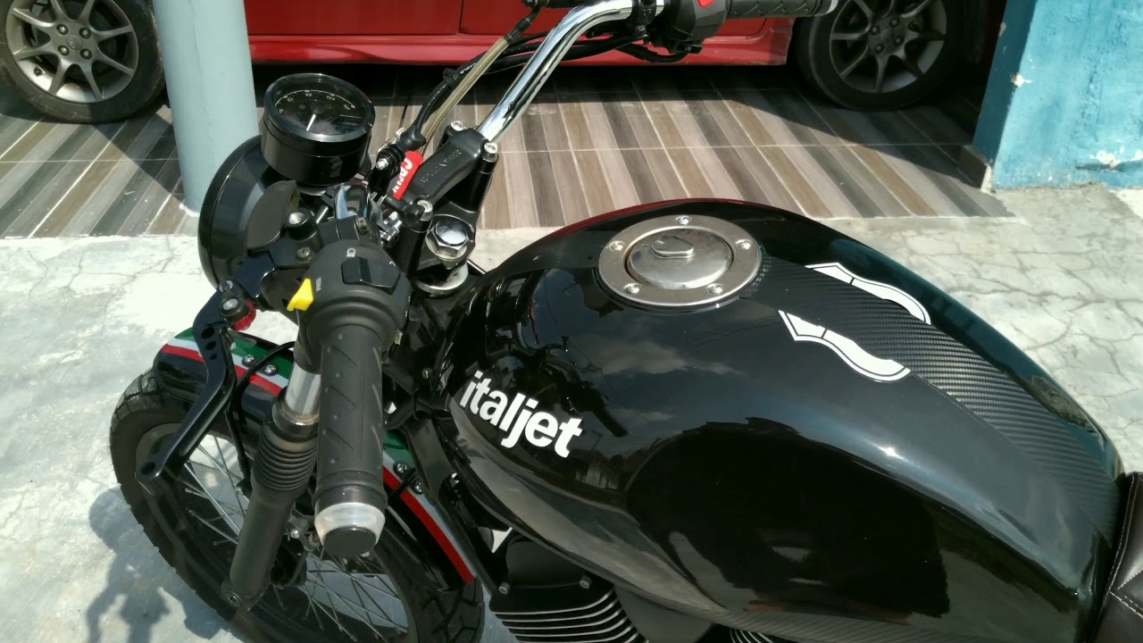 Cmc Italjet Buccaneer 250i With High Rise Handlebar Youtube