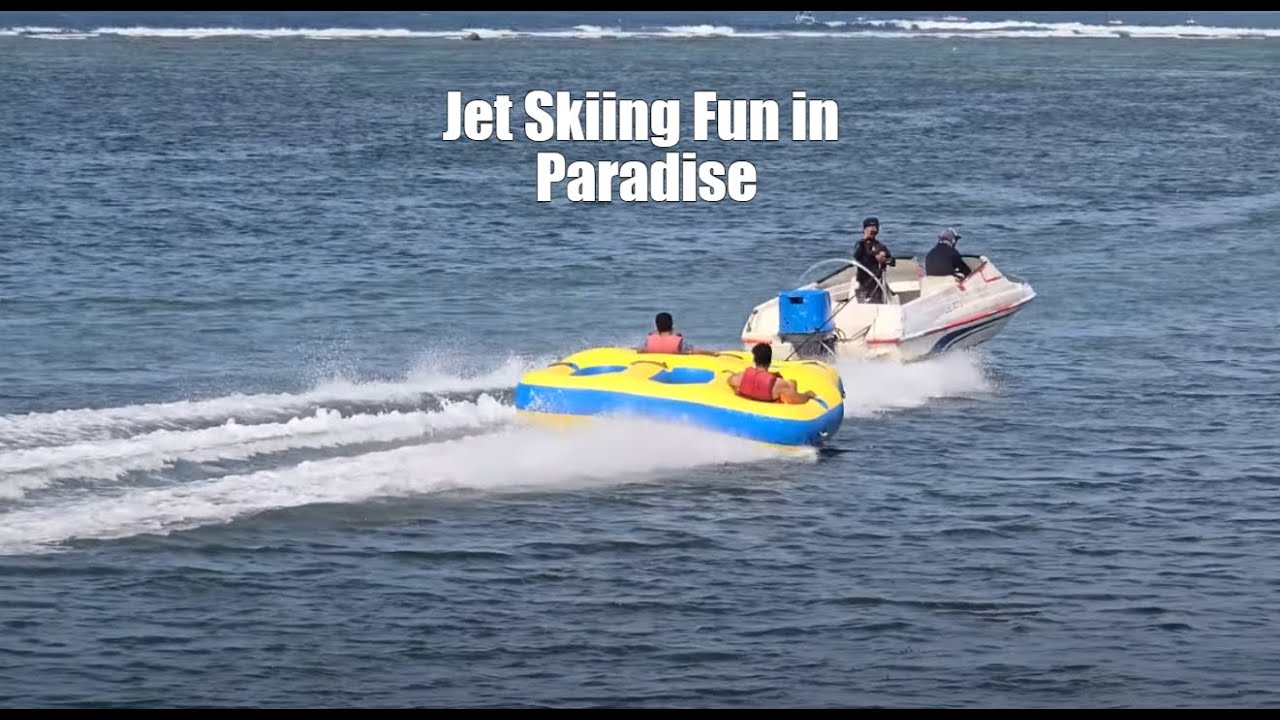 Jet Fun Jet Skiing Fun in Paradise Benoa Beach Adventure #JetSkiParadise - YouTube