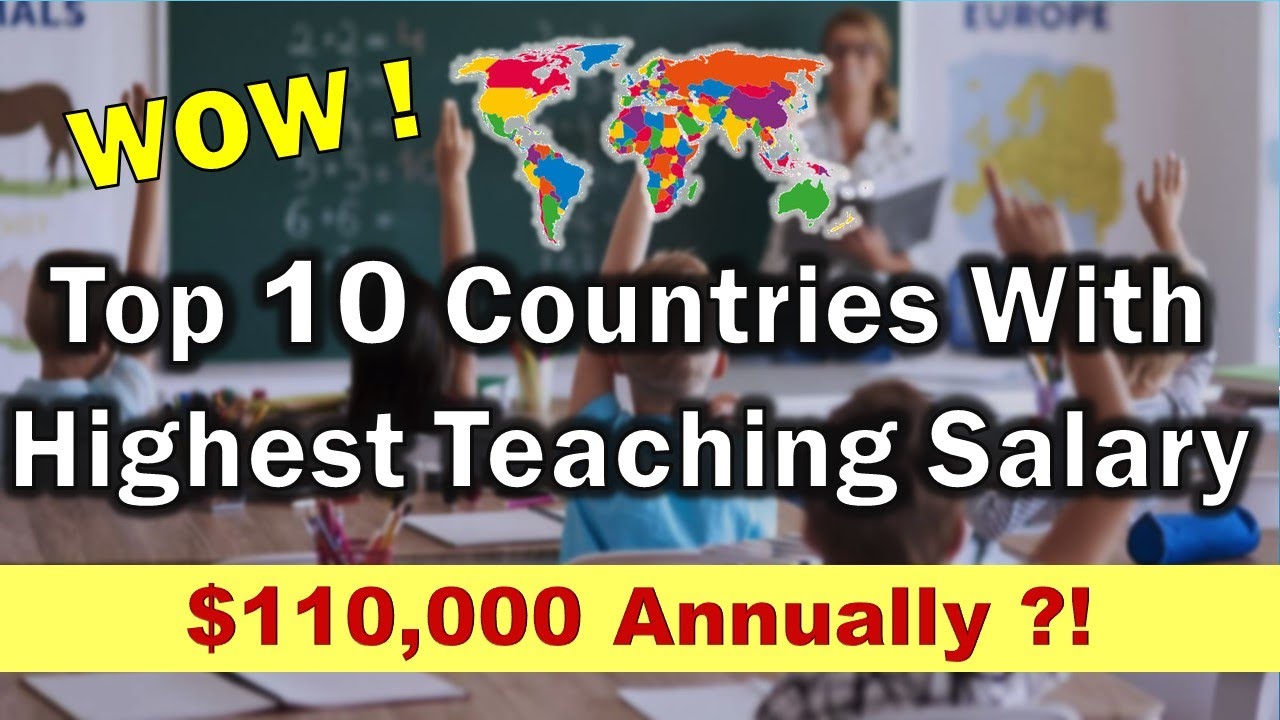 TOP 10 COUNTRIES WITH HIGHEST TEACHING SALARY - MaxresDefault