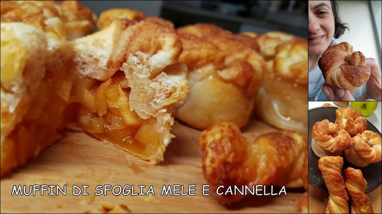 Muffin di Sfoglia alle Mele