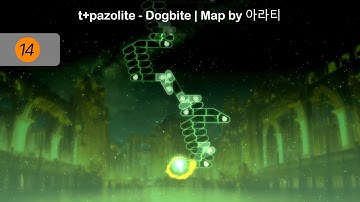 ADOFAI Custom Clear | t+pazolite - Dogbite | Chart by 아라티