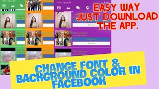 How to Change Color Background in Facebook screenshot 3