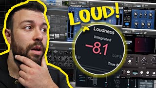 INSIDE an -8.1 LUFS Mastering Chain!