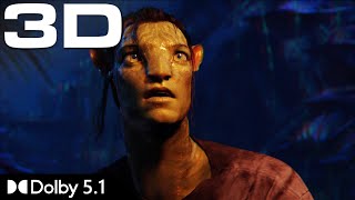 3D (4K) | Neytiri saves Jake from the Viperwolves (Avatar) | Dolby 5.1