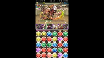 [PAD] Challenge Dungeon 34 Lv 10 - Revo Anubis