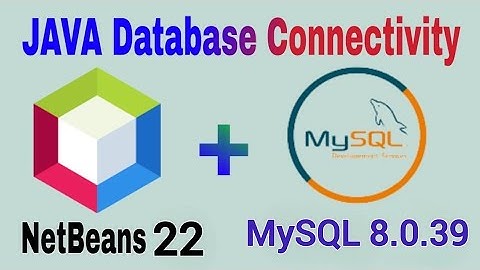 How to connect MySQL database in NetBeans