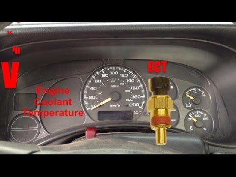 P0118 ECT Engine Coolant Temperature Sensor De Temperatura Avilcar