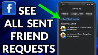 How To Check Friend Request Sent On Facebook In iPhone