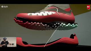ALOFT POSITIVE & NEGATIVE 3D sole Technology - Pitch at SFRW 2020 DAY 3