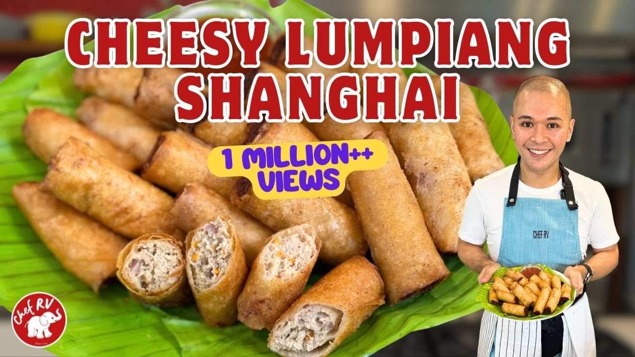 Ihanda mo ito sa Noche Buena! Mas sasarap talaga ang shanghai kapag may cheese!!!