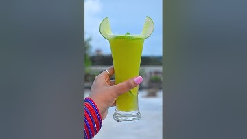 Cucumber Lemonade 🍋#food #shorts #cucumber #summerdrink #refreshingdrink