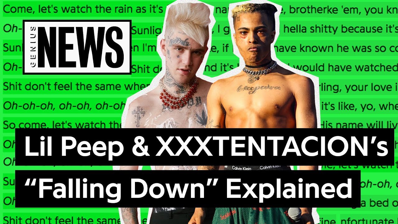 Lil Peep Xxxtentacion Falling Down Lyrics Genius Lyrics - download mp3 roblox song id xxtencation changes 2018 free