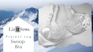 Project Log: White Swoop Bra