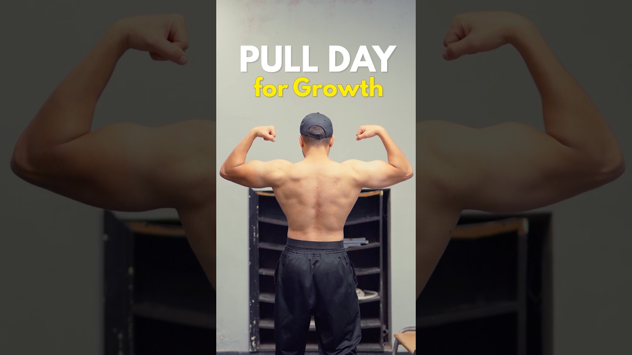 FULL PULL WORKOUT FOR GROWTH #algerie #bodybuilding #motivation #pullworkout #fitnessmotivation #dz