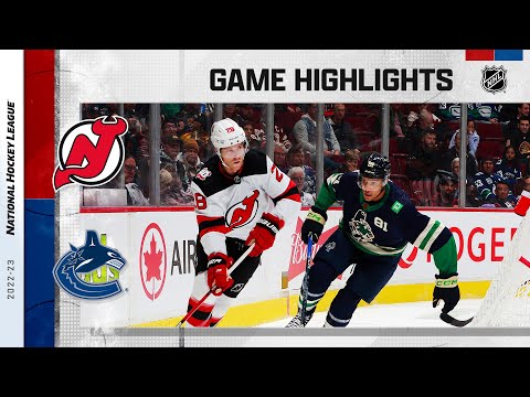 Devils @ Oilers 11/3  NHL Highlights 2022 