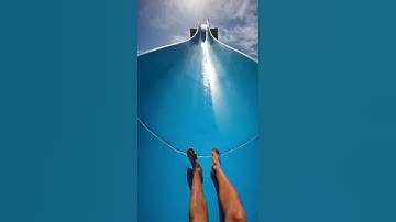 POV Flying Off Water Slide Crash 🌊🤕🚑 #waterslide #fail #crash #pov #scary
