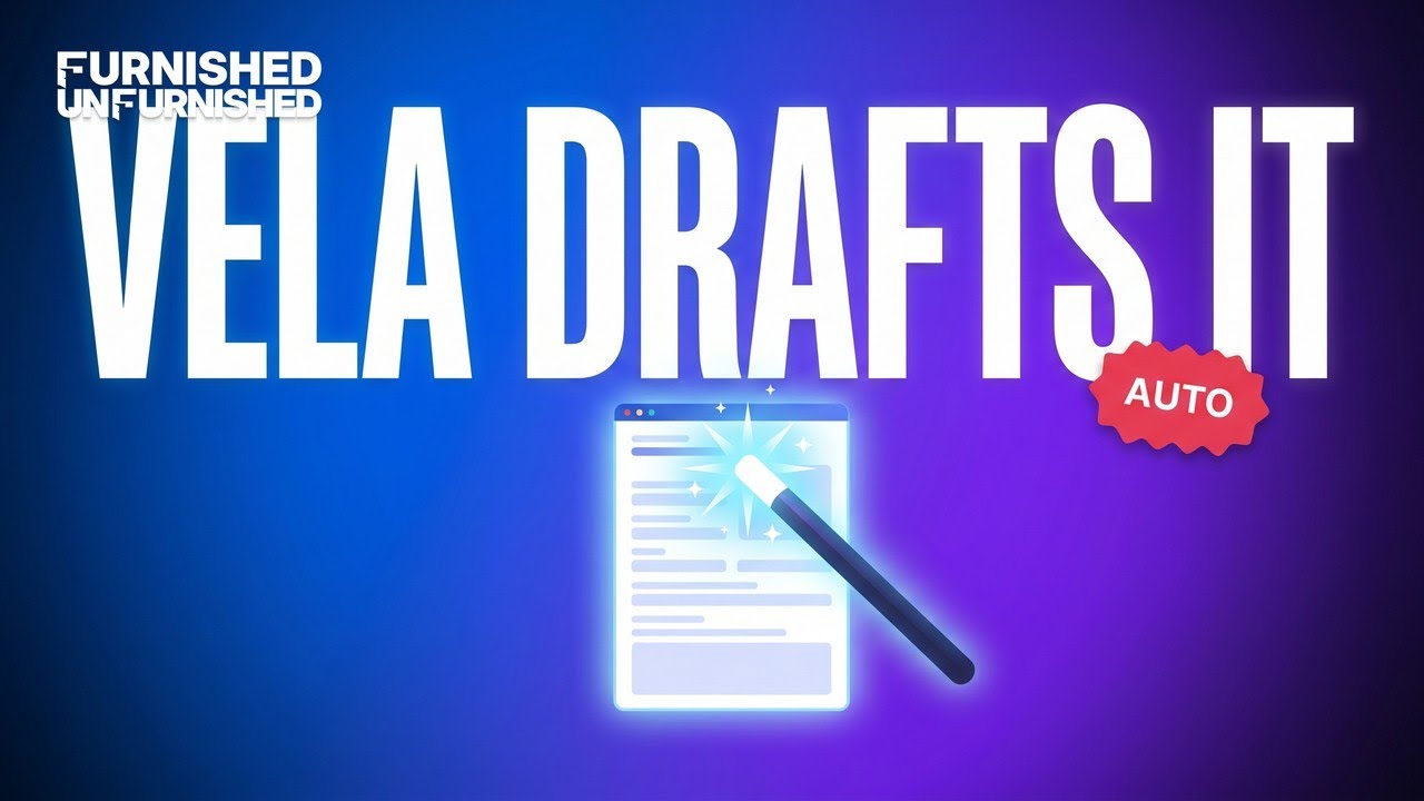 How VELA Helps Draft a Listing From Details You Already Have