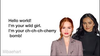 Riverdale 4x10 - Cherry Bomb (Lyrics)(Full Studio Version) by Madelaine Petsch and Camila Mendes
