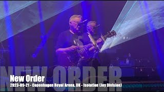 New Order - Isolation (Joy Division) - 2023-09-21 - Copenhagen Royal Arena, DK