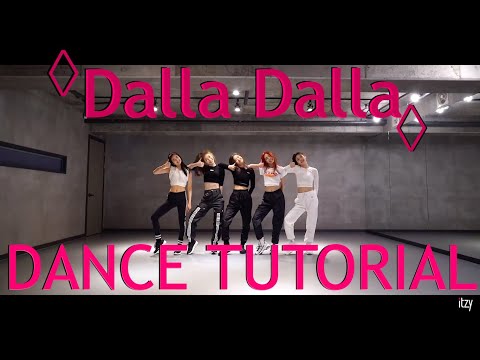 ITZY「DALLA DALLA」Dance Practice Mirror Tutorial (SLOWED)