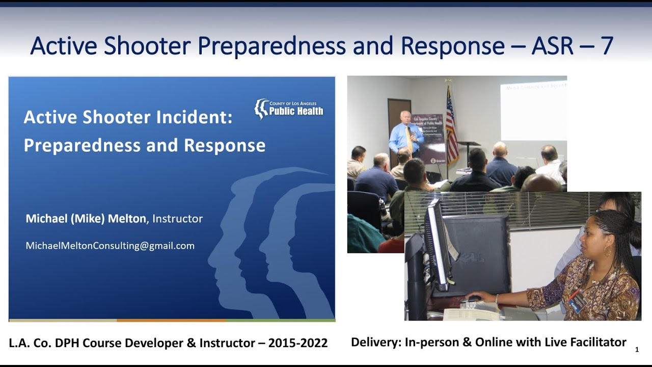 Active Shooter Response Training Video 7 of 7 - YouTube