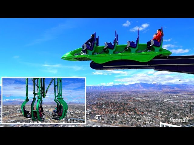 Vegas Stratosphere Ride Review: Riding a Rollercoaster on Top of a  Skyscraper