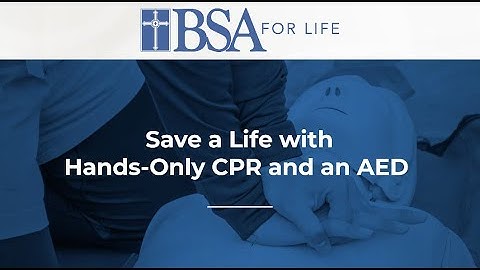 Save a Life Using Hands-Only CPR and an AED