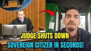 Judge SHUTS DOWN Sovereign Citizen in Seconds — Courtroom ERUPTS Net Worth