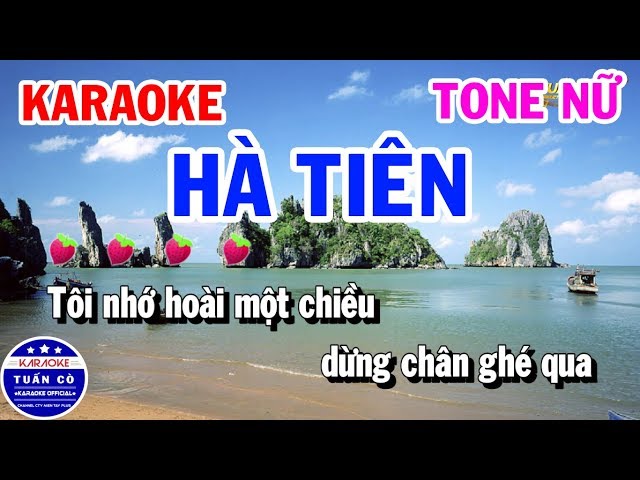 Karaoke Nhớ Về Hà Tiên(Sc Nữ)Nguyễn Ngọc Bảo An