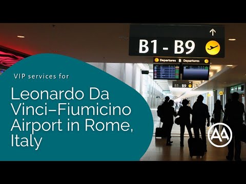 वीडियो: लियोनार्डो दा विंची-फिमिसिनो एयरपोर्ट गाइड