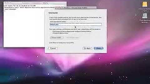 Screencast: Multiple profiles on Firefox